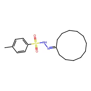 N'-Cyclododecylidene-4-methylbenzenesulfonohydrazide structure