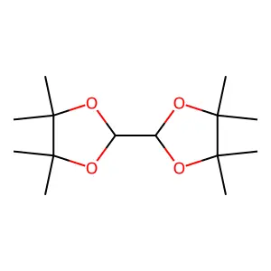 2,2'-Bi-1,3-dioxolane, 4,4,4',4',5,5,5',5'-octamethyl- structure