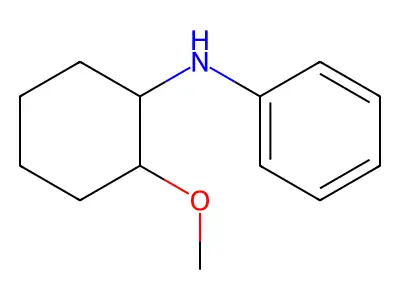 N-(2-methoxycyclohexyl)aniline structure