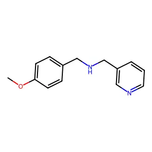 (4-Methoxy-benzyl)-pyridin-3-ylmethyl-amine structure