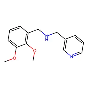 (2,3-Dimethoxy-benzyl)-pyridin-3-ylmethyl-amine structure