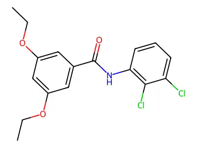 N-(2,3-dichlorophenyl)-3,5-diethoxybenzamide structure
