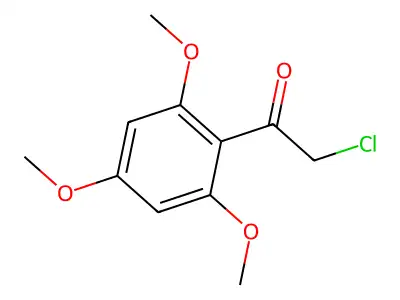 2-Chloro-1-(2,4,6-trimethoxyphenyl)ethanone structure