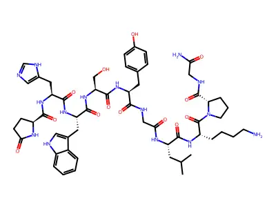 LHRH, Lys(8)- structure