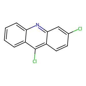 Acridine, 3,9-dichloro- structure