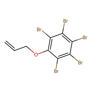 五溴苯基烯丙基醚 structure