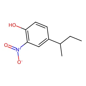 4-(1-Methylpropyl)-2-nitrophenol structure
