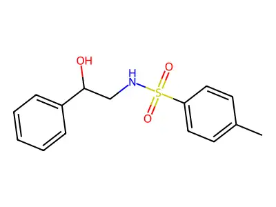 N-(2-Hydroxy-2-phenyl-ethyl)-4-methyl-benzenesulfonamide structure