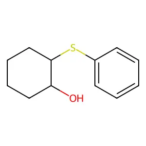 2-(Phenylsulfanyl)cyclohexanol structure