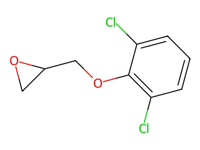 2-[(2,6-Dichlorophenoxy)methyl]oxirane structure