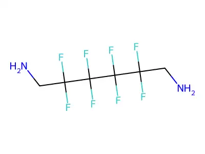 2,2,3,3,4,4,5,5-Octafluoro-1,6-hexanediamine structure