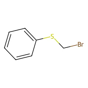 m-Bromomethylthiobenzene structure