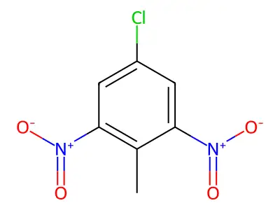 4-Chloro-2,6-dinitrotoluene structure