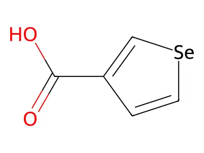 Selenophene-3-carboxylic acid structure