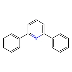 2,6-二苯基吡啶 structure
