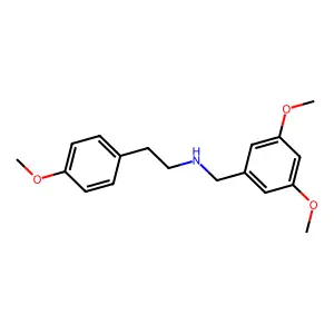 N-(3,5-dimethoxybenzyl)-2-(4-methoxyphenyl)ethanamine structure