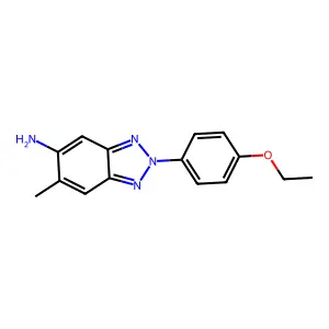 2-(4-Ethoxyphenyl)-6-methyl-2H-benzotriazol-5-amine structure