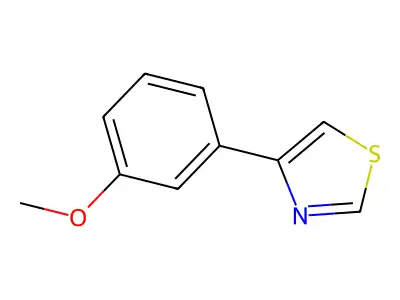 4-(3-Methoxyphenyl)-1,3-thiazole structure