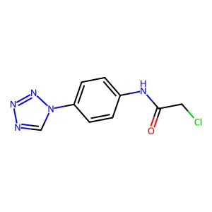 2-Chloro-N-(4-tetrazol-1-yl-phenyl)-acetamide structure