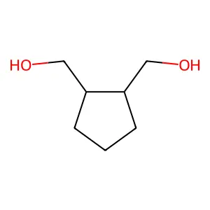 [2-(Hydroxymethyl)cyclopentyl]methanol structure