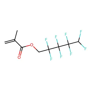 Octafluoropentyl methacrylate structure