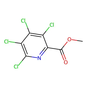 3,4,5,6-Tetrachloro-pyridine-2-carboxylic acid methyl ester structure