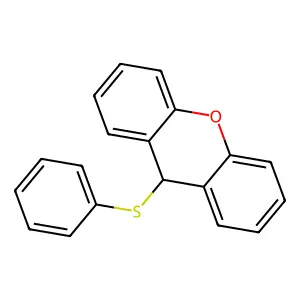 9H-Xanthene, 9-(phenylthio)- structure