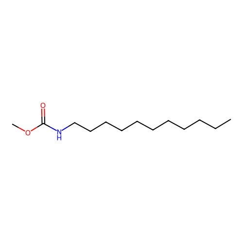 methyl N-undecylcarbamate structure