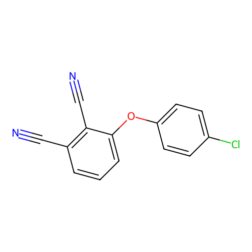 3-(4-Chlorophenoxy)benzene-1,2-dicarbonitrile structure