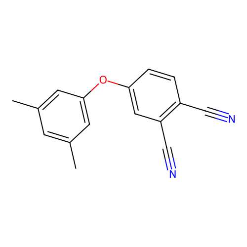 4-(3,5-Dimethylphenoxy)benzene-1,2-dicarbonitrile structure