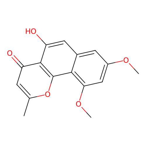 Flavasperone structure