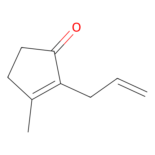 2-Allyl-3-methylcyclopent-2-en-1-one structure