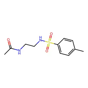 N-(2-(((4-Methylphenyl)sulfonyl)amino)ethyl)acetamide structure
