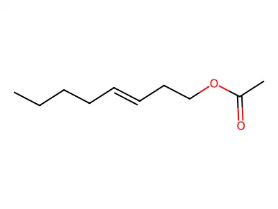 3-Octen-1-ol, acetate, (E)- structure