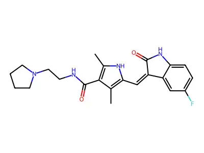 Toceranib structure