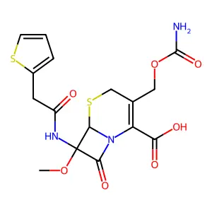 头孢西丁 structure