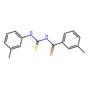 3-methyl-N-[(3-methylphenyl)carbamothioyl]benzamide structure