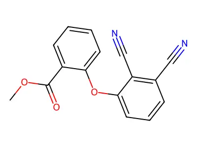 Methyl 4-(2,3-dicyanophenoxy)benzoate structure