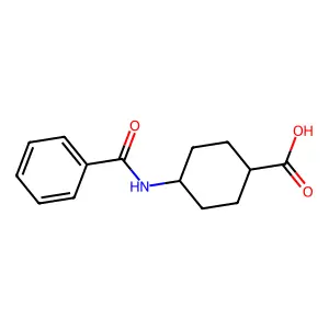 4-benzamidocyclohexane-1-carboxylic Acid structure