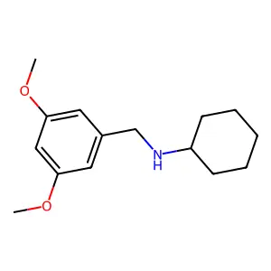 N-(3,5-dimethoxybenzyl)cyclohexanamine structure