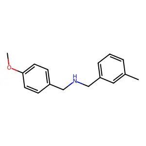 (4-Methoxybenzyl)(3-methylbenzyl)amine structure