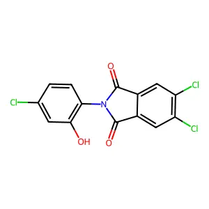 5,6-Dichloro-2-(4-chloro-2-hydroxyphenyl)isoindole-1,3-dione structure
