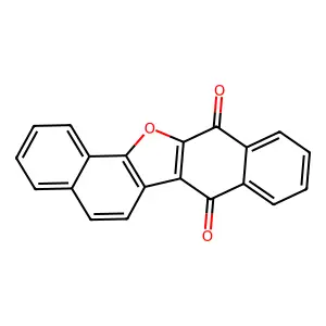 Dinaphtho[1,2-b:2',3'-d]furan-7,12-dione structure