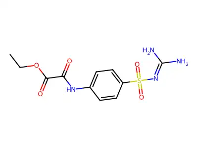 Ethyl oxo[(4-sulfamoylphenyl)amino]acetate structure
