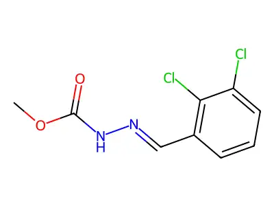 N'-[(2,3-Dichlorophenyl)methylidene]methoxycarbohydrazide structure