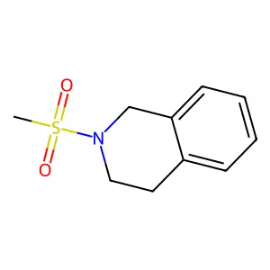 2-(Methylsulfonyl)-1,2,3,4-tetrahydroisoquinoline structure