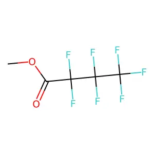 Methyl 2,2,3,3,4,4,4-heptafluorobutanoate structure