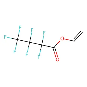 Vinyl heptafluorobutyrate structure