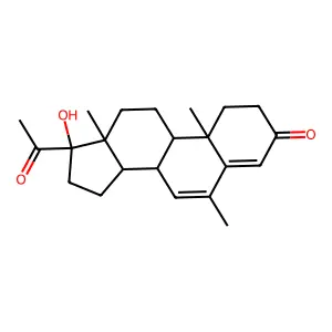 Megestrol structure