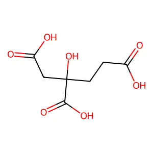 高柠檬酸 structure